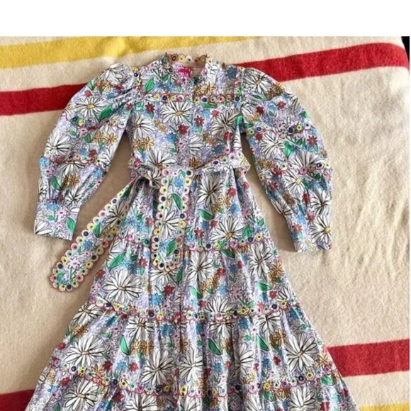 Celia B Oliver scalloped midi tiered dress - Picture 9 of 12